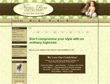 Tablet Screenshot of nicolereid.com